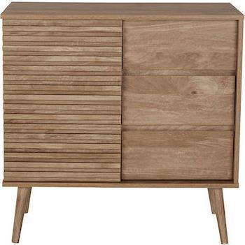 Liberta Μπουφές Kiros Ξύλινος Φυσικό 80x39x80cm 09-1681