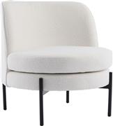 Liberta Cesta Πολυθρόνα Cream 71.5x72x71.5cm 01-3538