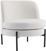 Liberta Cesta Πολυθρόνα Cream 71.5x72x71.5cm 01-3538