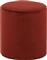 Liberta Cylinder Σκαμπό Σαλονιού Επενδυμένο με Βελούδο Royal Blood Σετ 2τμχ 35x35x38cm 16-0484