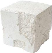 Liberta Dione Ορθογώνιο Βοηθητικό Τραπεζάκι Off White Μ47xΠ45xΥ48cm 04-1183