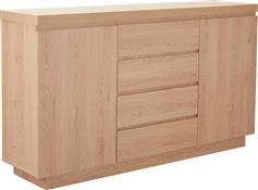 Liberta Druvo Μπουφές Ξύλινος Φυσικό 160x39x92cm 05-0822