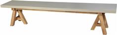 Liberta Eresos Παγκάκι Εξωτερικού Χώρου Ξύλινο 200x40x45cm 22-0238