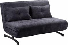 Liberta Escada Διθέσιος Καναπές Κρεβάτι Ανθρακί 142x88x86cm 70-0441