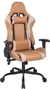 Liberta Explor Καρέκλα Gaming Δερματίνης με Ρυθμιζόμενα Μπράτσα Mocca 25-0704