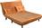Liberta Falcon Διθέσιος Καναπές Κρεβάτι Camel 121x90cm 01-3328