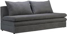 Liberta Girasole Τριθέσιος Καναπές Κρεβάτι Ανθρακί 200x87x90cm 71-0226