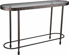 Liberta Granaz Κονσόλα Μαύρη Μ132xΠ36xΥ81cm 05-0780