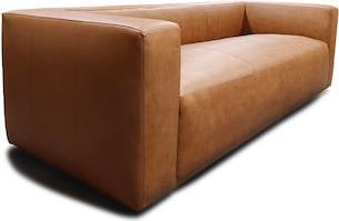 Liberta Hacket Τριθέσιος Καναπές Camel 230x95x66cm 70-0433