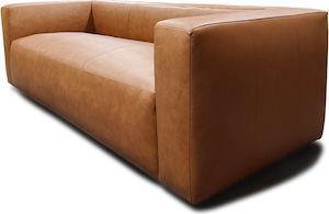 Liberta Hacket Τριθέσιος Καναπές Camel 230x95x66cm 70-0433