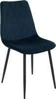 Liberta Illusion Καρέκλες Τραπεζαρίας Midnight Blue Σετ 4τμχ 44x54x88cm 03-0683
