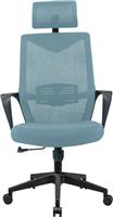 Liberta Καρέκλα Γραφείου με Ανάκλιση Pantone Μπλε Ocean 25-0618