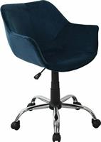 Liberta Καρέκλα Γραφείου με Μπράτσα Forminx Μπλε 25-0496