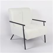 Liberta Kioto Πολυθρόνα Off White 64x76x81cm 01-3656