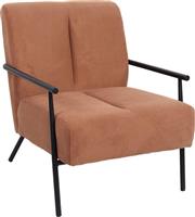 Liberta Kioto Πολυθρόνα Relax Terracotta 64x76x81cm 01-3696