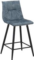 Liberta Linea Σκαμπό Μπαρ Water Green Σετ 4τμχ 42x51x84cm 26-0073