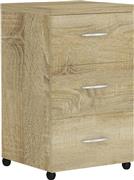 Liberta Lines Συρταριέρα με Ροδάκια Sonoma 39x38x65.5cm 24-0525