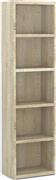 Liberta Lines Βιβλιοθήκη Sonoma 49x29x180cm 24-0527