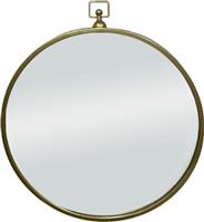Liberta Loop Καθρέπτης Τοίχου με Χρυσό Μεταλλικό Πλαίσιο Mήκους 60cm 11-0351