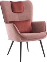 Liberta Manifest Πολυθρόνα Bordeaux-Terracotta 78.5x71x99cm 01-3524