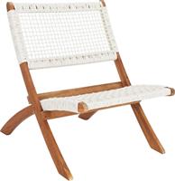 Liberta Mesh Καρέκλα Εξωτερικού Χώρου Λευκό 78x60x72.5cm 22-0181