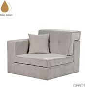 Liberta Mexico Πολυθρόνα Beige 101x101x83cm 71-0243