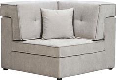 Liberta Mexico Πολυθρόνα Beige 101x101x83cm 71-0252