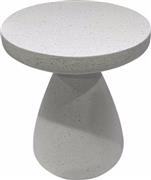 Liberta Mosaic 1 Στρογγυλό Βοηθητικό Τραπεζάκι Terrazzo Μ45xΠ45xΥ53cm 04-1090