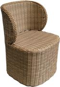 Liberta Nest Πολυθρόνα Φυσικό 56x55x76.5cm 22-0155