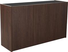 Liberta Nuez Μπουφές Ξύλινος Καρυδί Μαύρο 156x45x85cm 05-0823