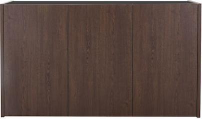 Liberta Nuez Μπουφές Ξύλινος Καρυδί Μαύρο 156x45x85cm 05-0823