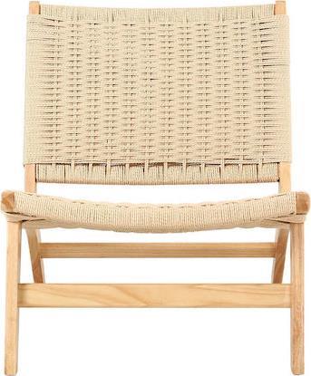Liberta Oma Πολυθρόνα Φυσικό 63x70.5x75.5cm Σετ 2τμχ 01-3276