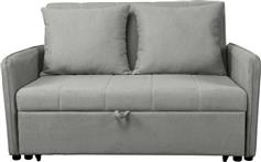 Liberta Pocket Διθέσιος Καναπές Κρεβάτι Γκρι Ανοιχτό 134x101cm 01-2365