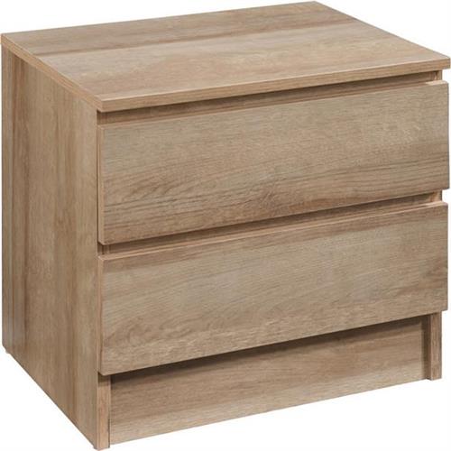 Liberta Polo Κομοδίνο Ξύλινο Oak 45x35.5x45cm 09-1789