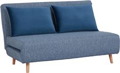 Liberta Rafal Διθέσιος Καναπές Κρεβάτι Μπλε 140x91cm 01-3245