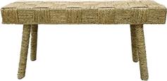 Liberta Rope Σκαμπό Σαλονιού Rattan Φυσικό Σετ 2τμχ 94.5x29.5x45cm 16-0886