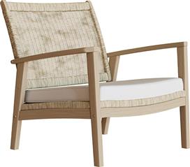 Liberta Salsa Πολυθρόνα Beige 74.5x73xH75.8cm 22-0056