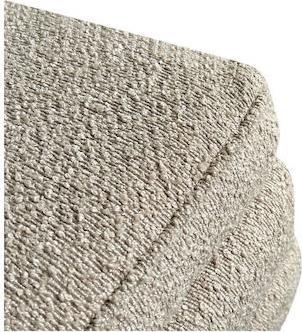 Liberta Slices Σκαμπό Ταμπουρέ με Αποθηκευτικό Χώρο Επενδυμένο με Ύφασμα Latte 110x40x44cm 16-0802