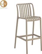 Liberta Sticky Σκαμπό Εξωτερικού Χώρου Latte 47x38x103.5cm 26-0062