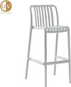 Liberta Sticky Σκαμπό Εξωτερικού Χώρου Λευκό 47x38x103.5cm 26-0063