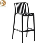 Liberta Sticky Σκαμπό Εξωτερικού Χώρου Μαύρο 47x38x103.5cm 26-0065