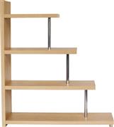 Liberta Swivel Βιβλιοθήκη Sonoma 120x29x135.8cm 24-0719