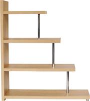 Liberta Swivel Βιβλιοθήκη Sonoma 120x29x135.8cm 24-0719