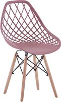Liberta Tree Καρέκλες Κουζίνας από Πολυπροπυλένιο Pink Σετ 4τμχ 49x53x81cm 03-0674