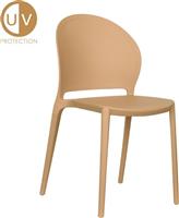 Liberta Trendo Καρέκλες Κουζίνας από Πολυπροπυλένιο Caramel Σετ 4τμχ 44x50.5x83cm 27-0141