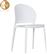 Liberta Trendo Καρέκλες Κουζίνας από Πολυπροπυλένιο Λευκό Σετ 4τμχ 44x50.5x83cm 27-0140