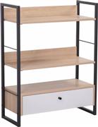 Liberta Trilogy Βιβλιοθήκη Μπεζ 70x30x90cm 28-0310