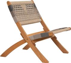 Liberta Vega Καρέκλα Εξωτερικού Χώρου Ξύλινη Multicolor 78x60x72.5cm 22-0176