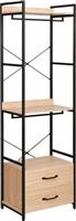 Liberta Xenia Έπιπλο Εισόδου με Κρεμάστρα 60x40x200cm 18-0019