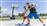 Life Sport S027A Μπασκέτα με Βάση και Ρυθμιζόμενο Ύψος 235-305cm